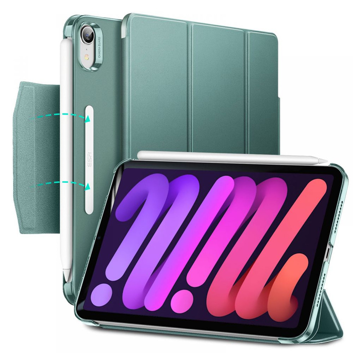 ESR ASCEND TRIFOLD CASE iPad MINI 6 2021 DARK GREEN CASE
