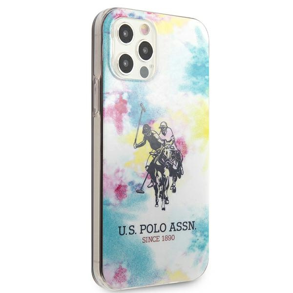 Puzdro US POLO Apple iPhone 12 Pro Max 6.7 Tie &amp; Dye Collection USHCP12LPCUSML Viacfarebné puzdro