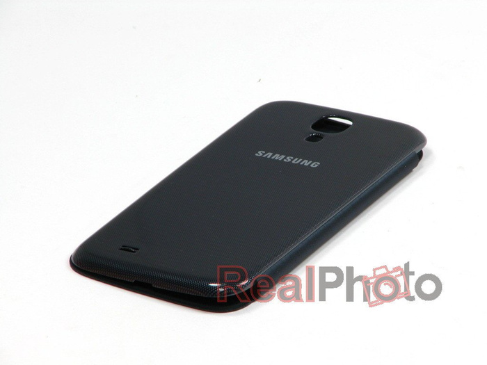 SAMSUNG Galaxy S4 SIV I9500 I9505 Flip Case Telefontok EFC-1G6FBECSTD Metál kék