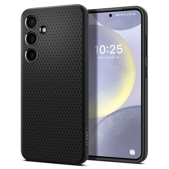 Coque Spigen Liquid Air Samsung Galaxy S24+ Plus MATTE Noir Case