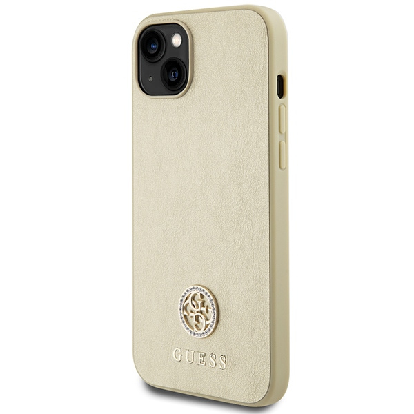 Guess GUHCP15MPS4DGPD iPhone 15 Plus 6,7" oro/orocase Strass Metal Logo