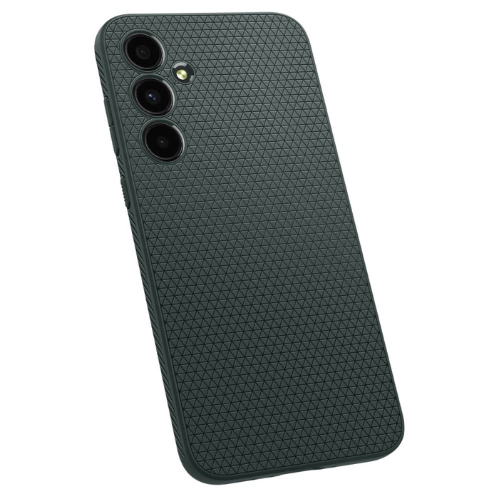 Case Coque Spigen Liquid Air Samsung Galaxy A35 5g Vert Abysse