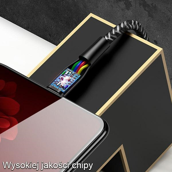 USAMS Kabel opletení U41 MicroUSB/USB Fast Charge 1m červená/červená SJ393USB02 (US-SJ393)