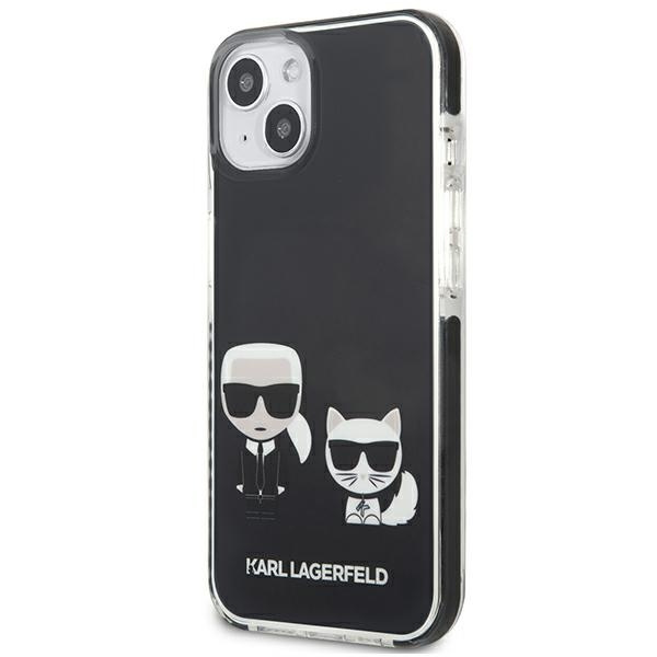 Case KARL LAGERFELD Apple iPhone 13 Mini Karl&amp;Choupette Black Hardcase