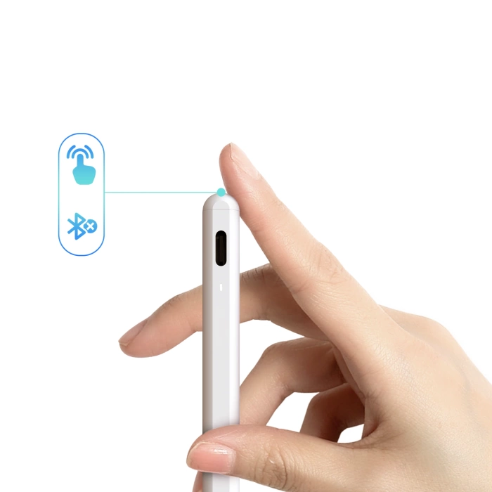 Wozinsky WRA-08 Stylus for iPad USB-C Fast Charging - White