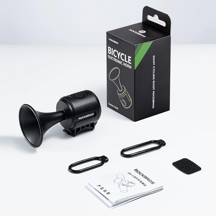 Rockbros 34210002001 elektronische Fahrradklingel – schwarz