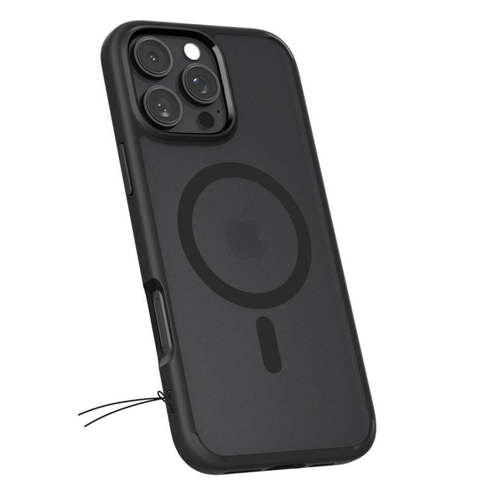 ETUI SPIGEN ULTRA HYBRID MAG MAGSAFE IPHONE 16 PRO FROST BLACK wird zu SPIGEN ULTRA HYBRID MAG MAGSAFE IPHONE 16 PRO FROST BLACK HÜLLE auf Deutsch.