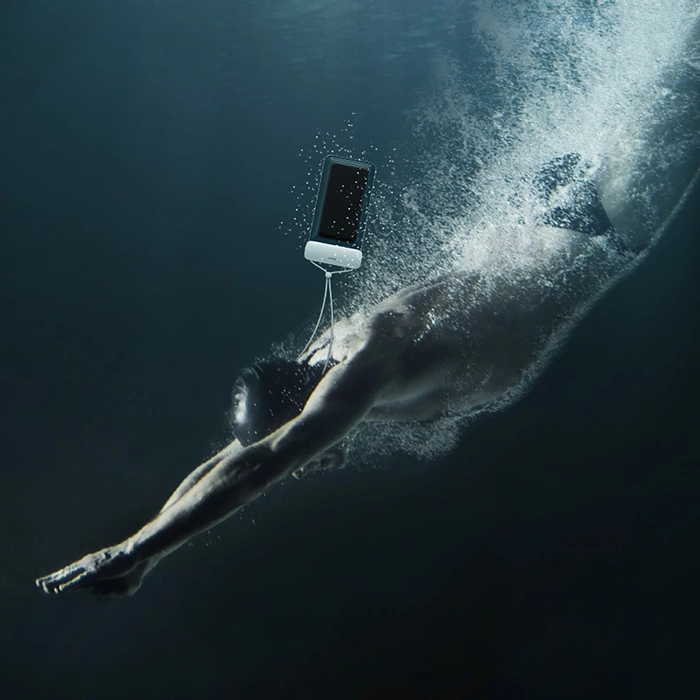 Wodoodporne etui Baseus AquaGlide (białe)