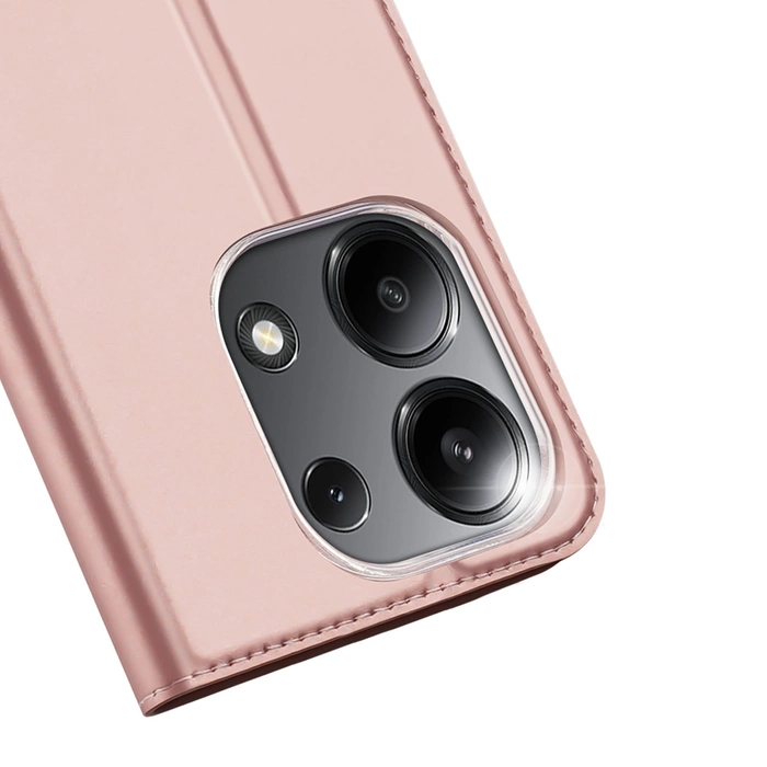 Dux Ducis Skin Pro Klapphülle für Xiaomi Redmi Note 13 4G – rosa
