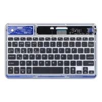 Dux Ducis Keyboard (CK Series) Kabellose Tastatur für Laptop/Tablet/Telefon – Transparent
