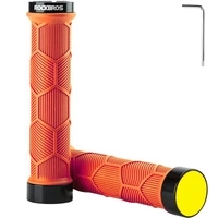 Rockbros 40720007004 bicycle grips with reflector - orange