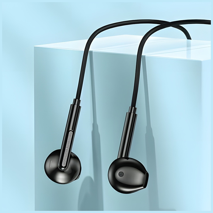 AWEI słuchawki stereo PC-7T USB-C 1.2m czarny/black