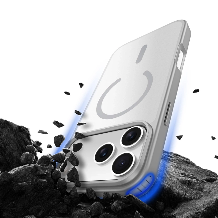 Dux Ducis Yind iPhone 17 Pro Max Case Compatible with MagSafe - Gray