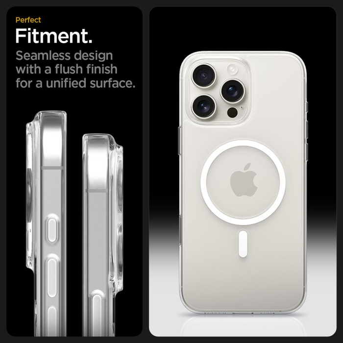 Spigen Thin Fit Mag MagSafe IPhone 16 PRO MAX CLAIR/BLANC