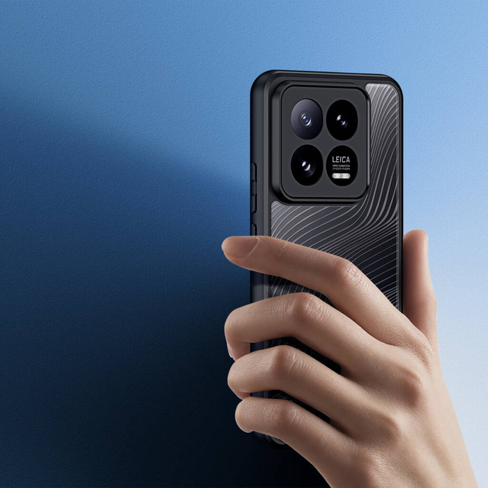 Custodia blindata Dux Ducis Aimo per Xiaomi 14 Pro - nera