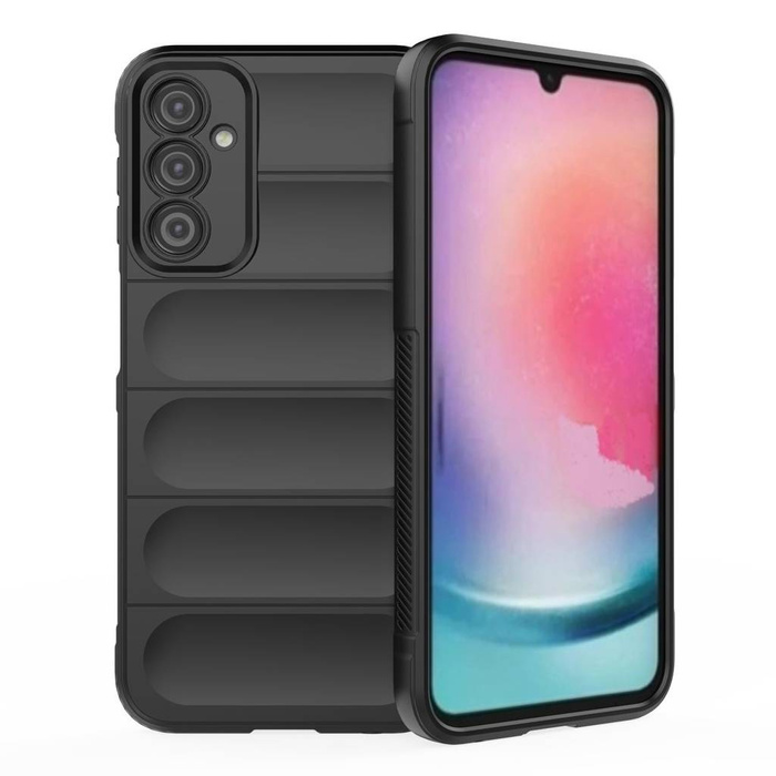 Funda Magic Shield para Samsung Galaxy A24 4G funda blindada flexible negra