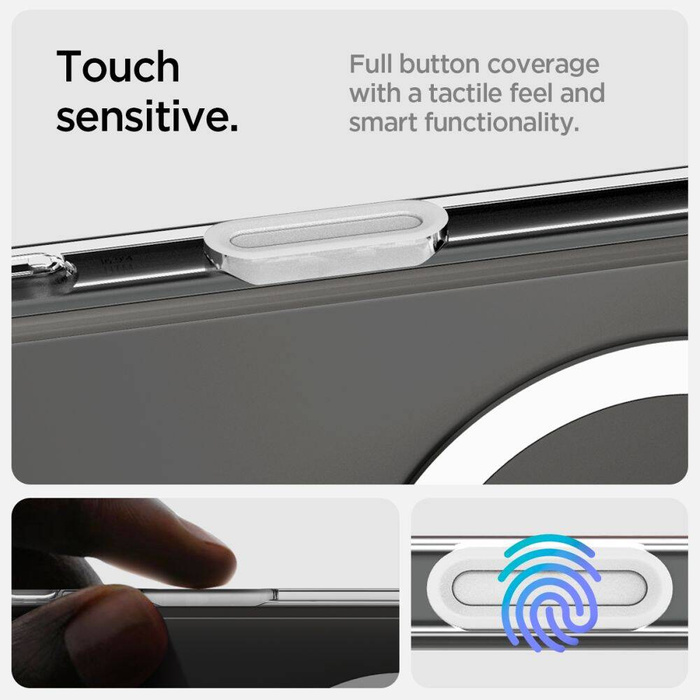 Coque Spigen Ultra Hybrid Mag MagSafe IPhone "T" 16 PRO WHITE