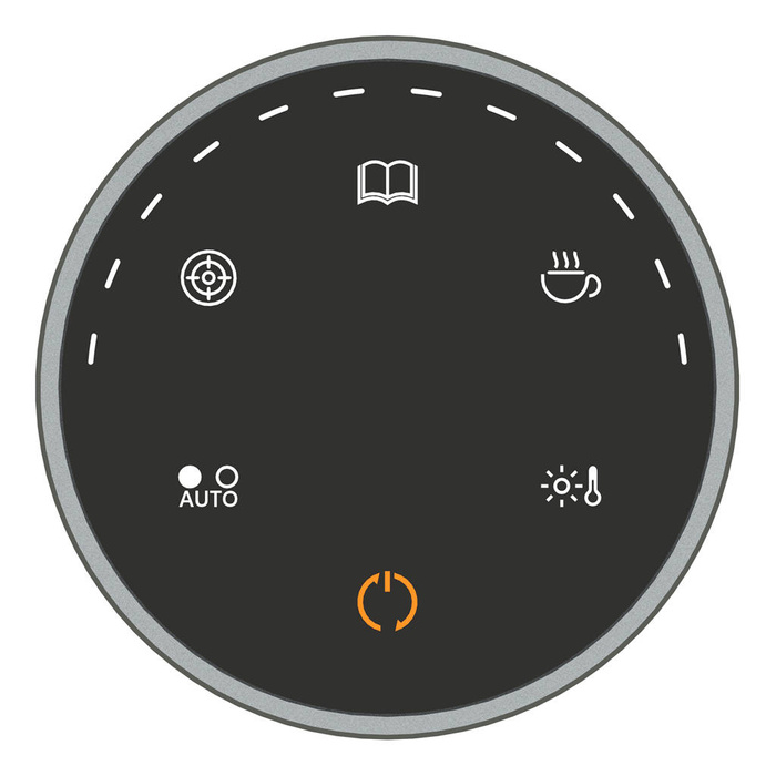 Choetech Elesense, lampe de bureau sans fil pour moniteur LED noir (E1129)