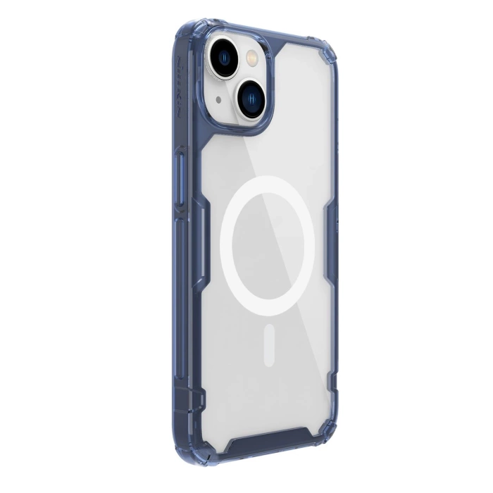 Magnetic Case Nillkin Nature TPU Pro for Apple iPhone 14 (Blue)
