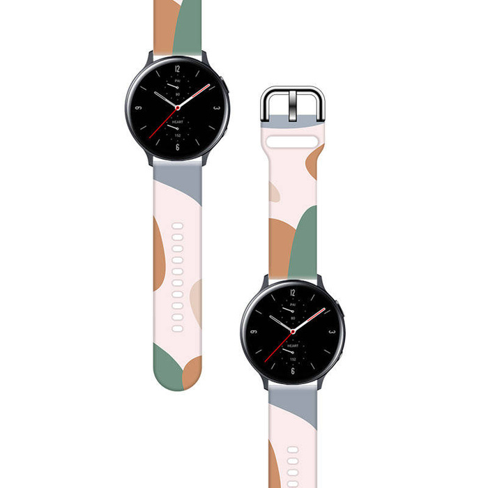 Řemínek Moro band pro Samsung Galaxy Watch 42mm silikonový řemínek watch bracelet pattern 11