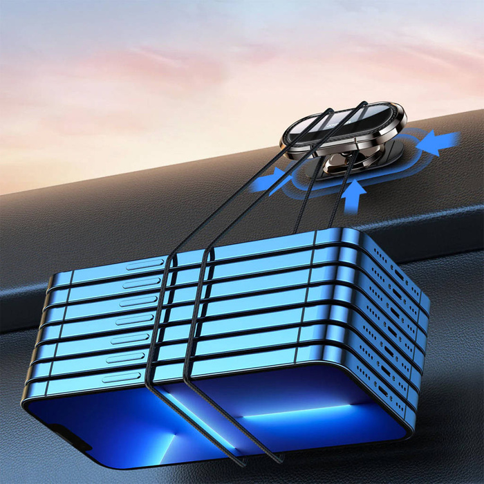 Soporte de teléfono para coche magnético Joyroom gris (JR-ZS314)