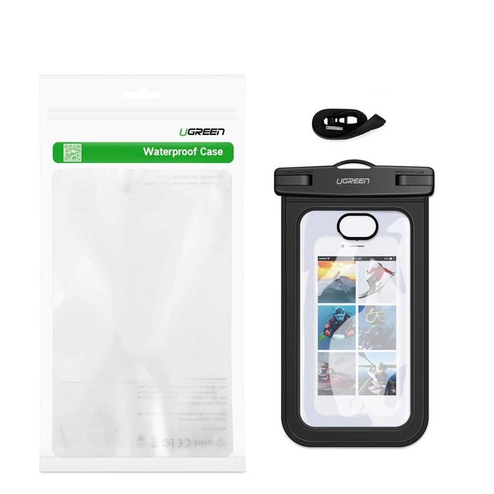 Ugreen Waterproof phone Case IPX8 6,0'' black (50919 LP186)