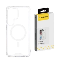 Wozinsky Clear Corner Case MagSafe Samsung Galaxy S25 Ultra Transparent