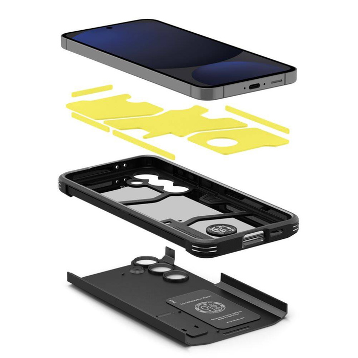 Case Spigen Tough Armor GALAXY S24 FE BLACK