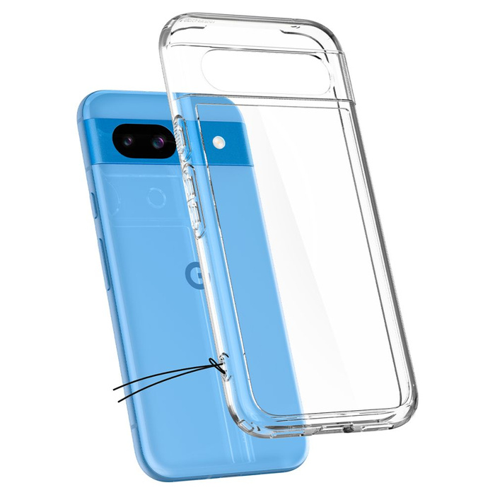 Funda Spigen Ultra Hybrid Google Pixel 8a Crystal Clear