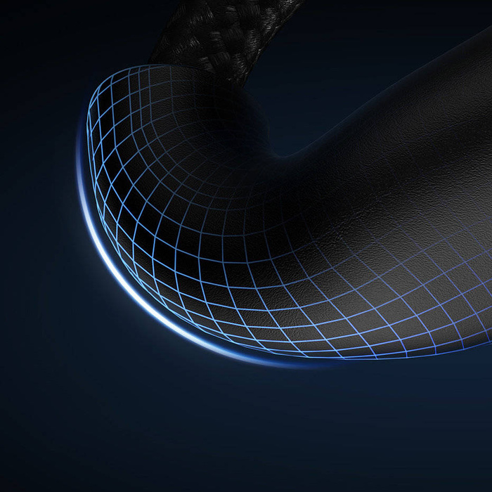 Baseus Flash Series Ⅱ Cable de carga rápida 2 en 1 USB-C - 2xUSB-C 100W 1.5m negro