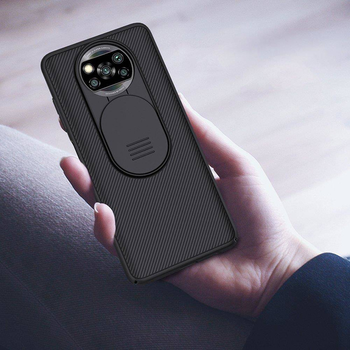  Nillkin CamShield Xiaomi Poco X3 NFC Negro