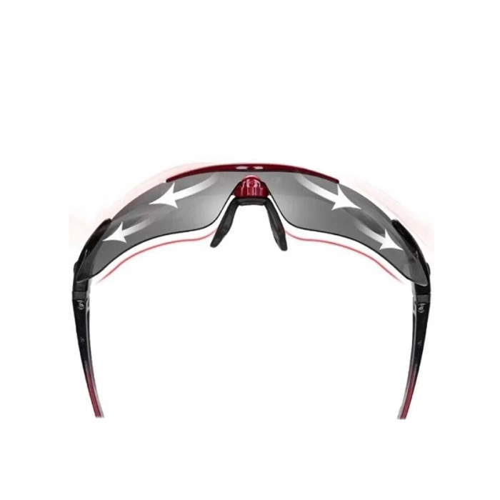 Lunettes de vélo polarisées Rockbros 10003 noires