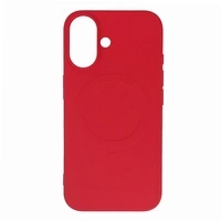 Liquid Silicone Case MagSafe für iPhone 16 - rot