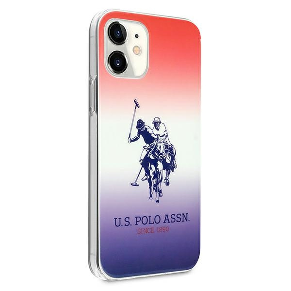 Hülle US POLO Apple iPhone 12 Mini Farbverlauf Kollektion USHCP12SPCDGBR Mehrfarbiges Gehäuse