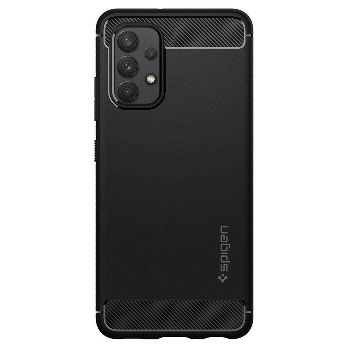 SPIGEN Galaxy A72 Rugged Armor Matte Schwarz Hülle