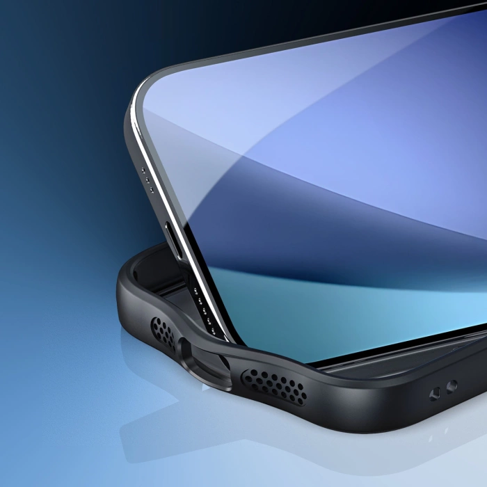 Dux Ducis Aimo Mag Case with Magnetic Ring for iPhone 17 - Black