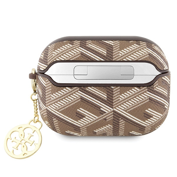 Hülle Guess GUAPPGCE4CW AirPods Pro Hülle braun/braun GCube Charm Case