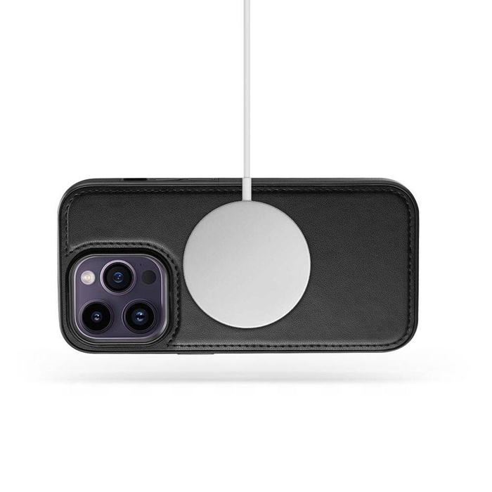 Obal Tech-Protect Peněženka MagSafe iPhone 12 / 12 Pro Black Case