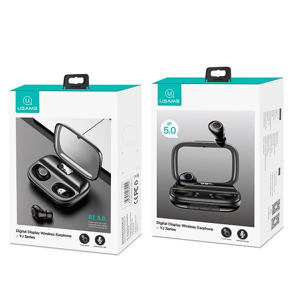  Wireless USAMS Bluetooth 5.0 Negro