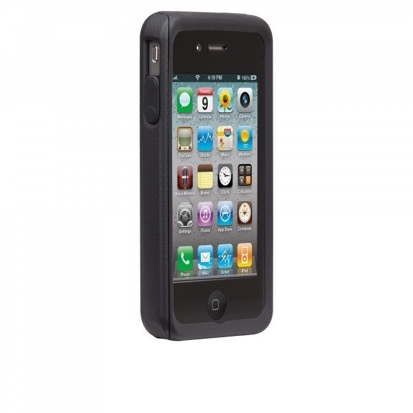 Hülle Apple iPhone 4 4S Case-Mate Hybrid Tough Schwarz