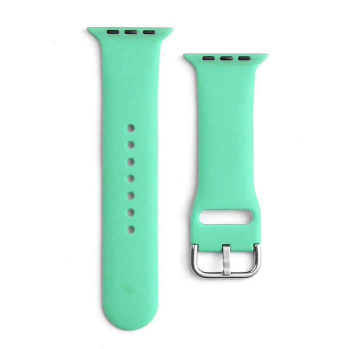 Correa de silicona Correa de Watch de silicona APS 8/7/6/5/4/3/2 / SE (41/40 / 38 mm) Correa Correa de reloj Menta