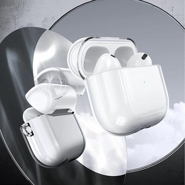 Case USAMS Apple AirPods 3 Protective Clear Black Case