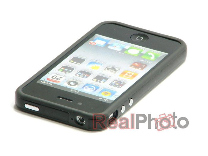 Cover Bumper Case iPhone 4 Black Orbyx Case