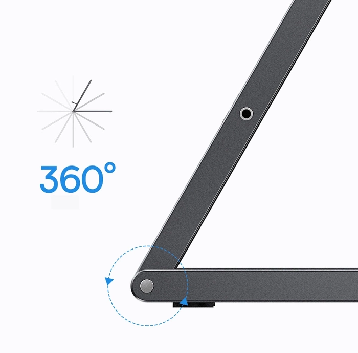 [RETURNED ITEM] Baseus Folding Desk Stand Graphite Tablet Holder (LUKP000013)