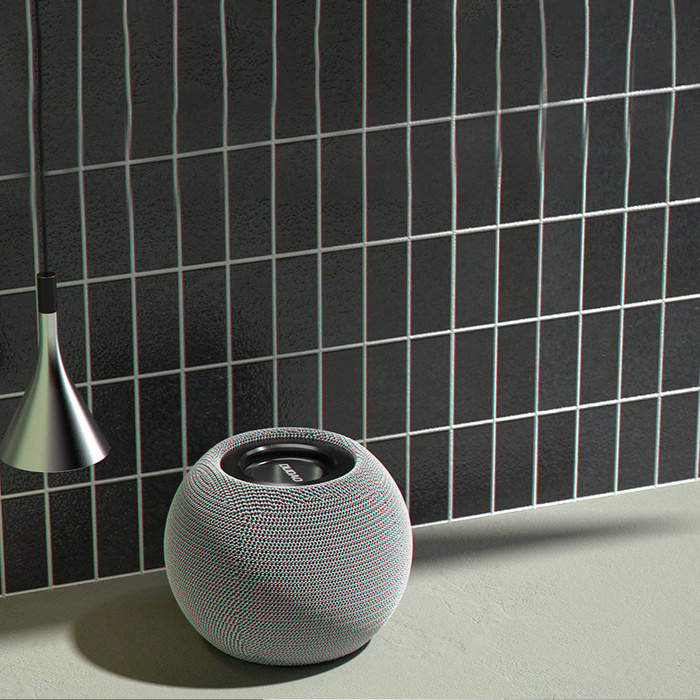 Dudao altoparlante wireless Bluetooth 5.0 3W 500mAh grigio (Y3s-grigio)