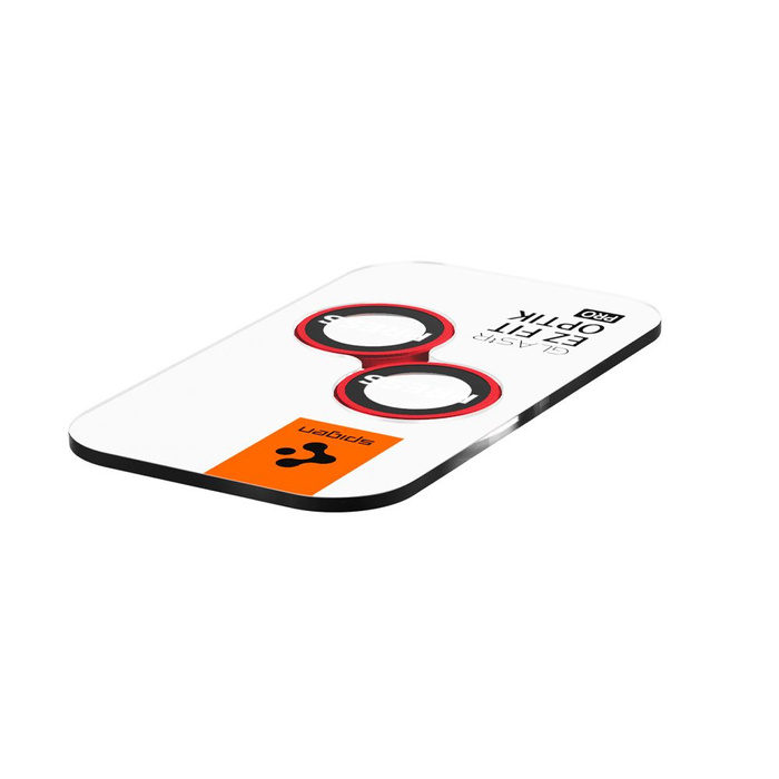 KAMERASCHUTZ Spigen OPTIK.TR "EZ FIT" KAMERASCHUTZ 2ER-PACK IPhone 14 / 14 PLUS ROT