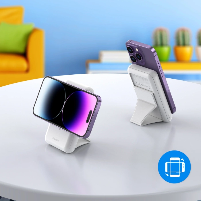 Choetech Powerbank B663 10000mAh 20W MagSafe USB-A / USB-C - white