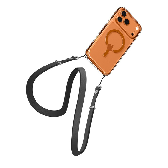 Spigen Ultra Hybrid Mag MagSafe IPhone 17 PRO KLAR/ORANGE