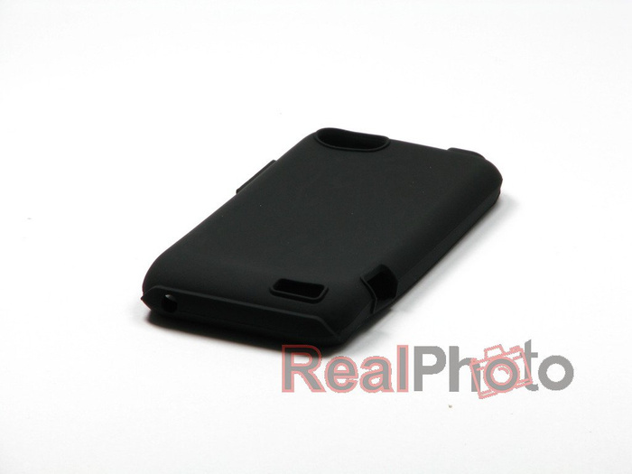 Coque HTC One V Case-Mate Hybrid Tough Black Case