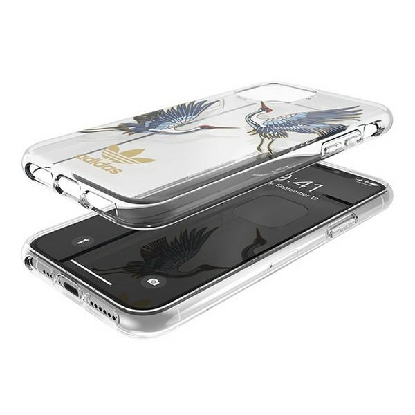ADIDAS ORIGINALS Case Apple iPhone CNY 11 Pro Clear Gold Case